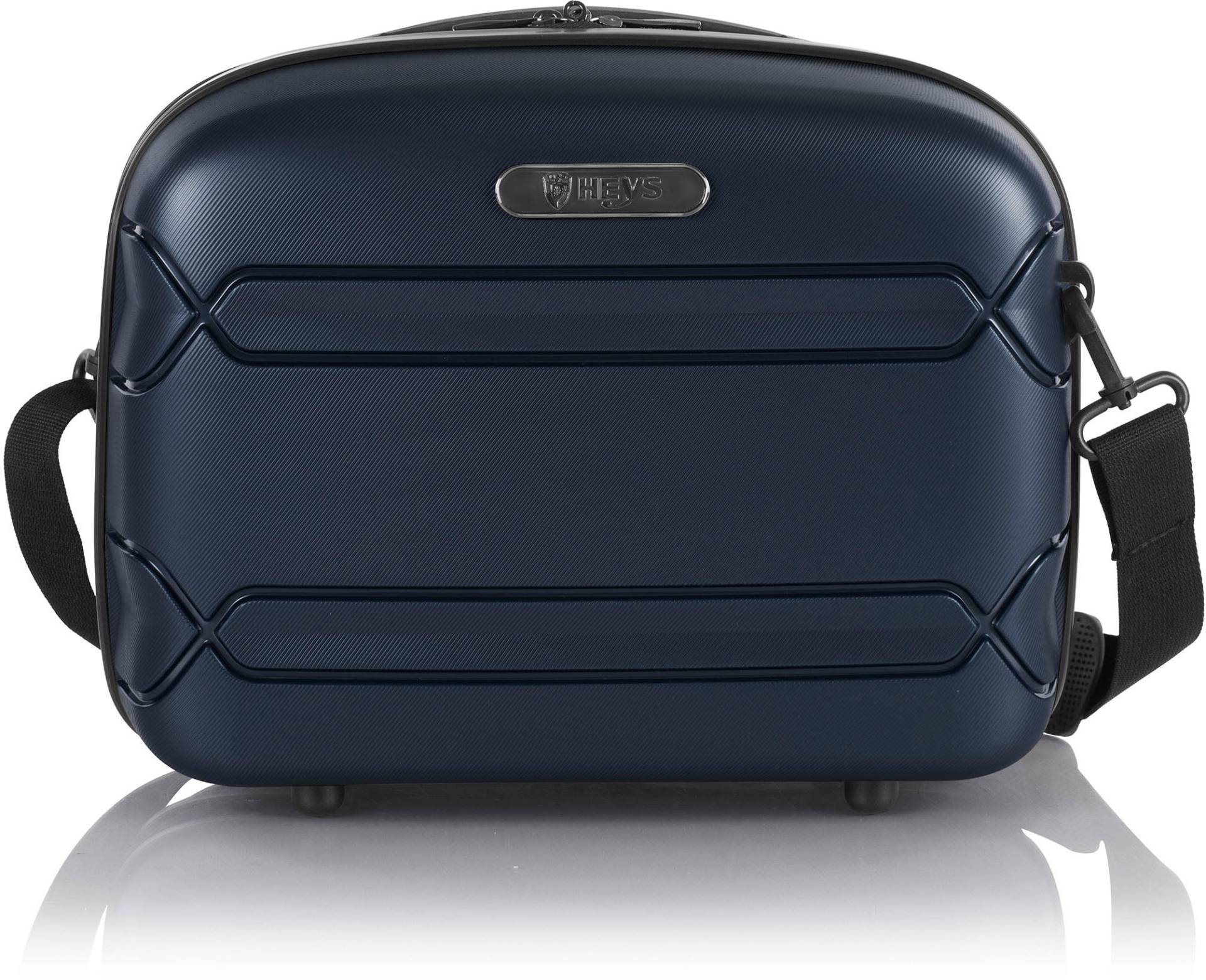 Heys Kosmetikkoffer »Milos, navy blau«, Beautycase Schminkkoffer mit Trolley-Aufsteck-System von Heys