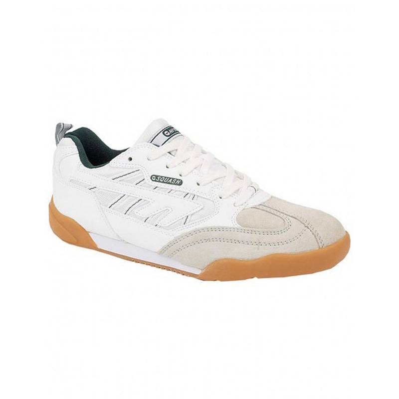 Squash Sneakers Turnschuhe Herren Weiss 42.5 von Hi-Tec