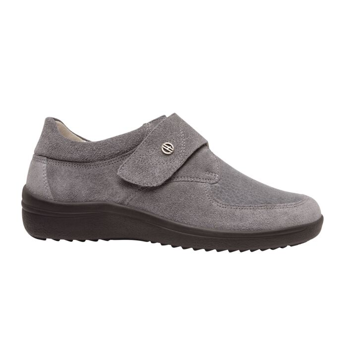 Hickersberger Halbschuh für Damen aus Veloursleder grau von Hickersberger