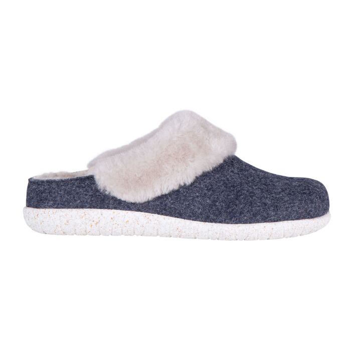 Hickersberger Pantoffel für Damen aus echtem Wollfilz marine Hickersberger Pantoffel für Damen aus echtem Wollfilz marine von Hickersberger