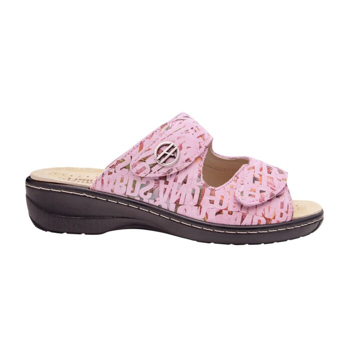 Hickersberger Pantolette aus Leder pink, 35 von Hickersberger