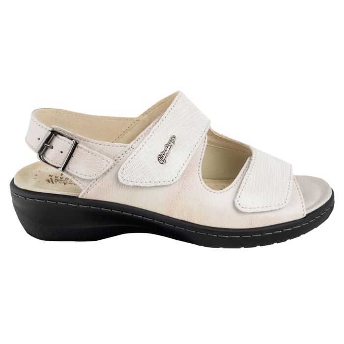 Hickersberger Sandalette Leder Damen beige, 36 von Hickersberger