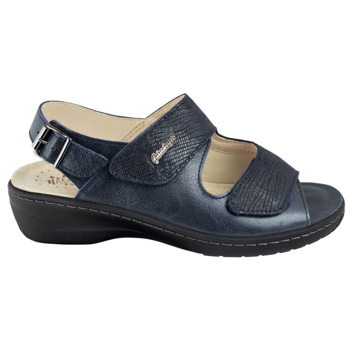 Hickersberger Sandalette Leder Damen blau, 35 von Hickersberger