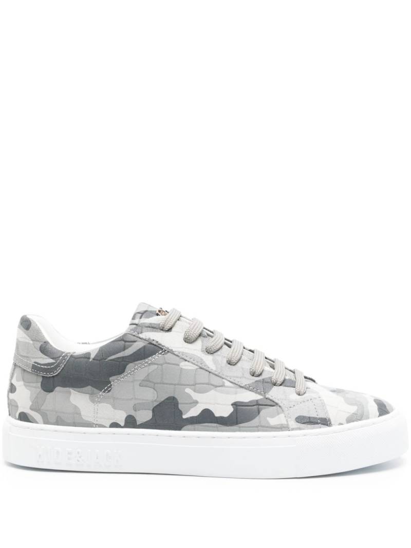 Hide&Jack Essence Camouflage sneakers - Grey von Hide&Jack