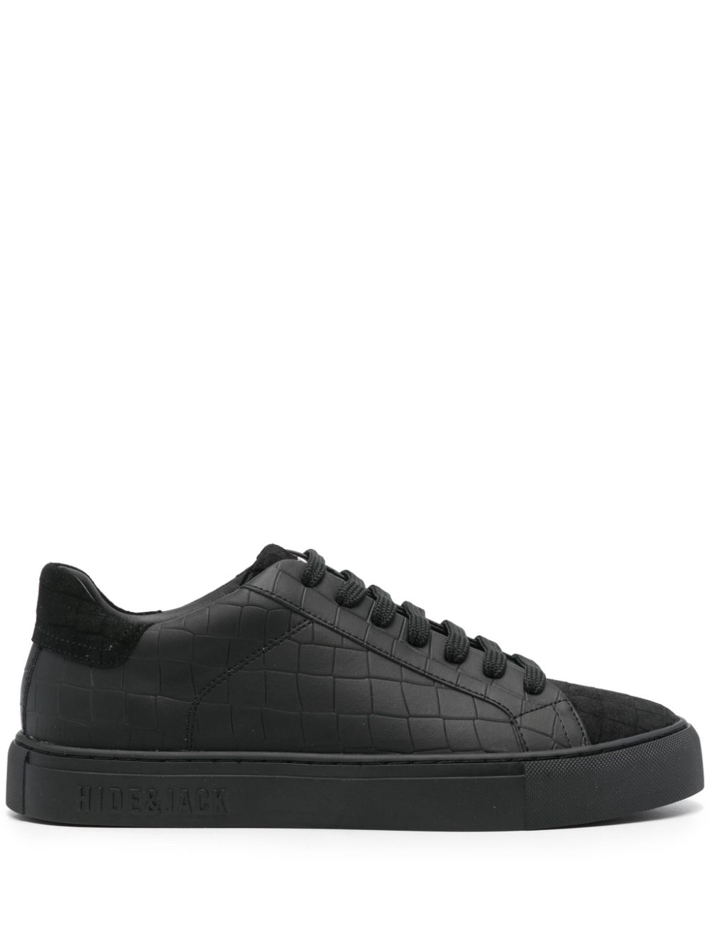 Hide&Jack Essence Double sneakers - Black von Hide&Jack