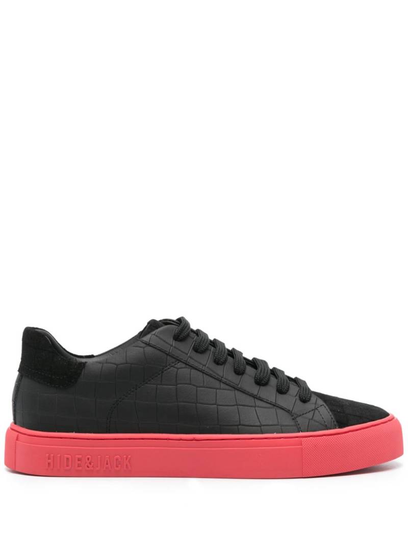 Hide&Jack Essence Double sneakers - Black von Hide&Jack