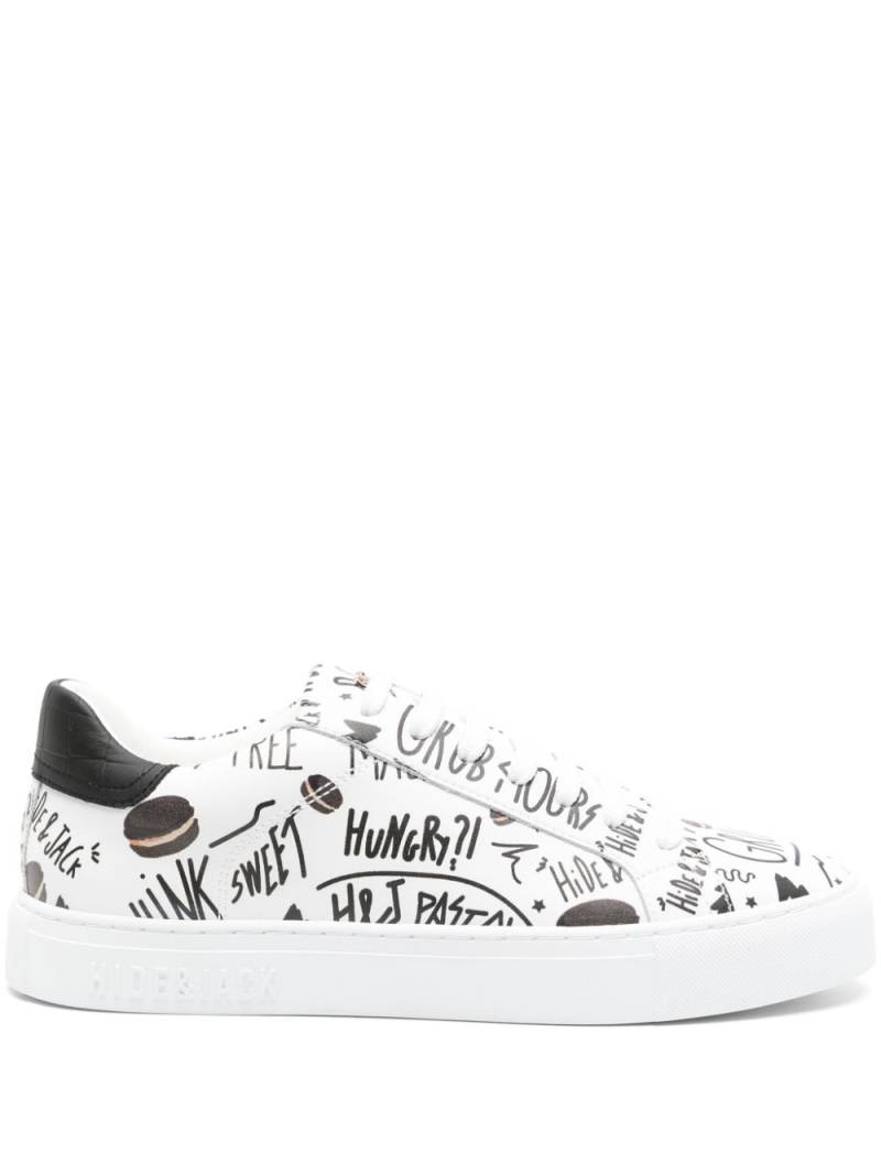 Hide&Jack Essence Sketch sneakers - White von Hide&Jack