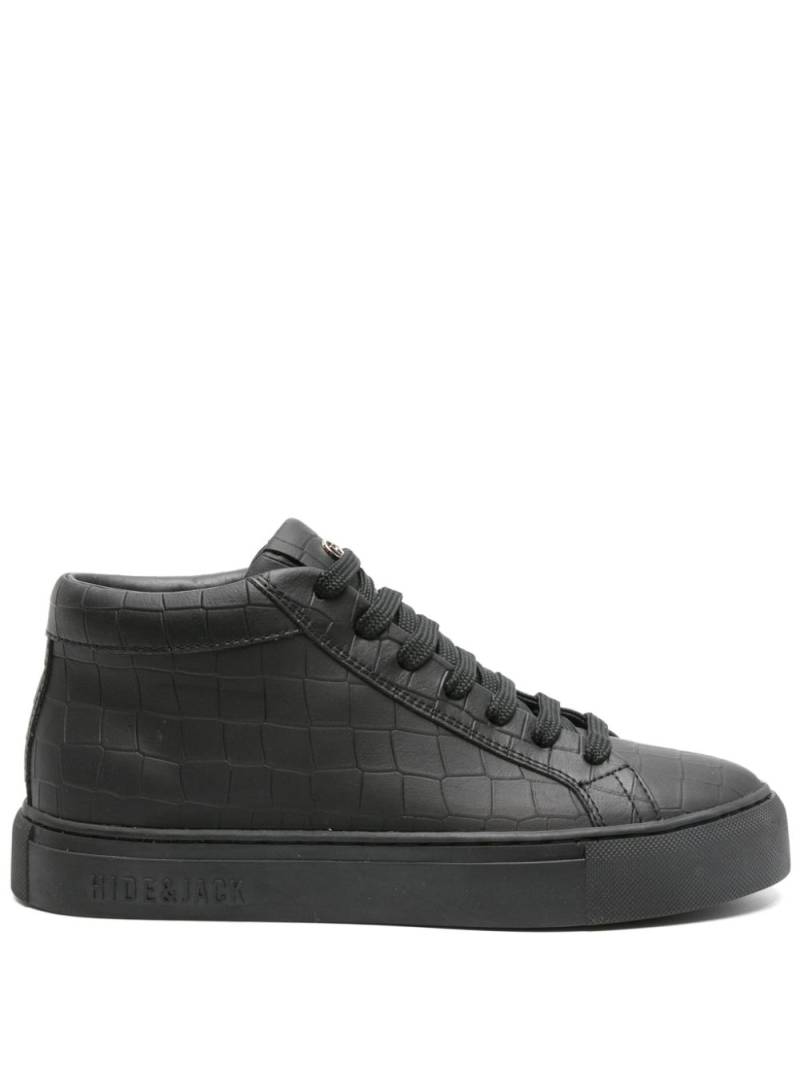 Hide&Jack Essence Croco sneakers - Black von Hide&Jack