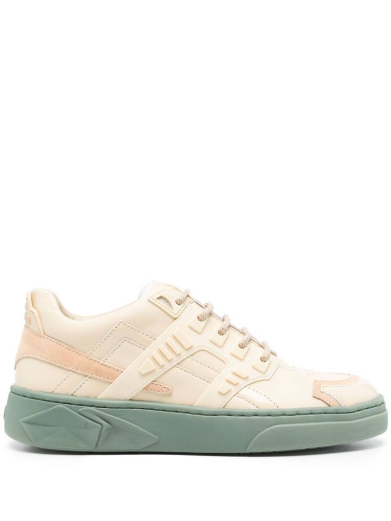 Hide&Jack Mini Silverstone leather sneakers - Neutrals von Hide&Jack