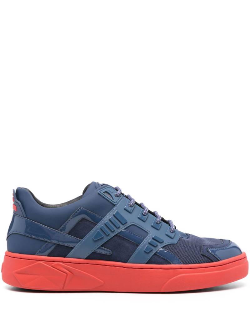 Hide&Jack Mini Silverstone panelled sneakers - Blue von Hide&Jack