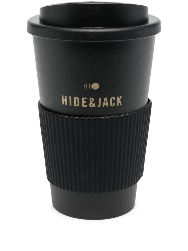 Hide&Jack logo-print thermic cup - Black von Hide&Jack