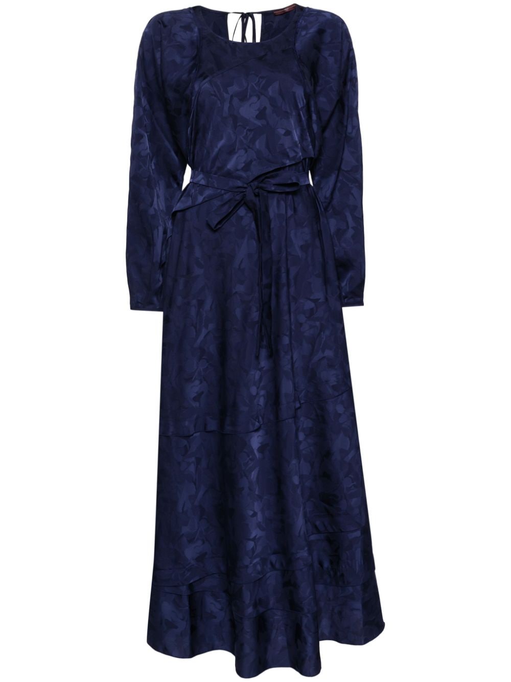 High favourite panelled dress - Blue