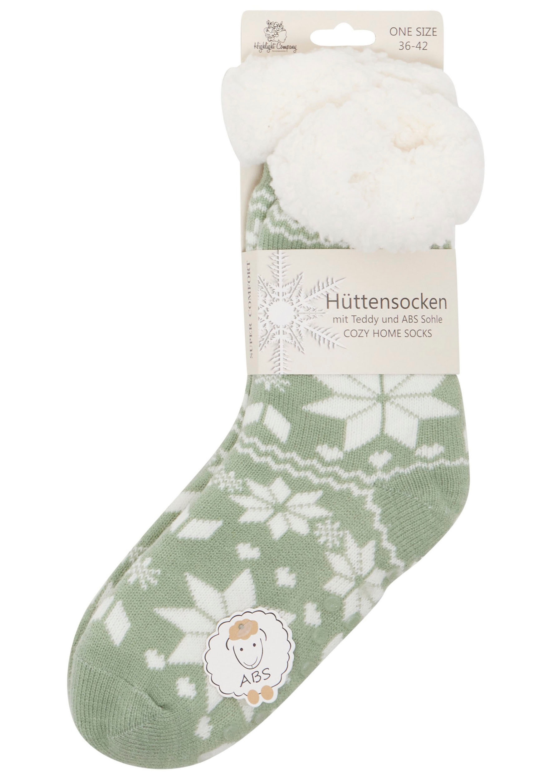 Highlight Company Kuschelsocken, (1 Paar) von Highlight Company