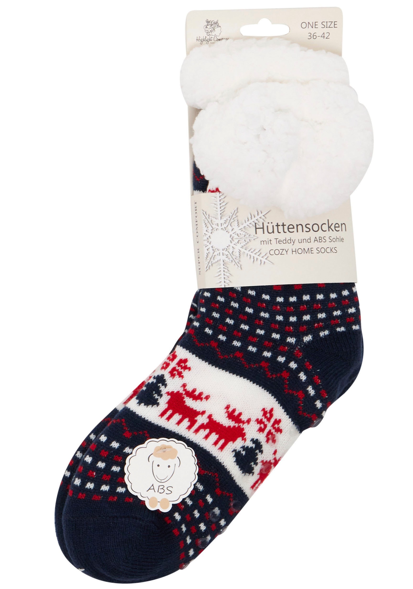 Highlight Company Kuschelsocken, (1 Paar) von Highlight Company