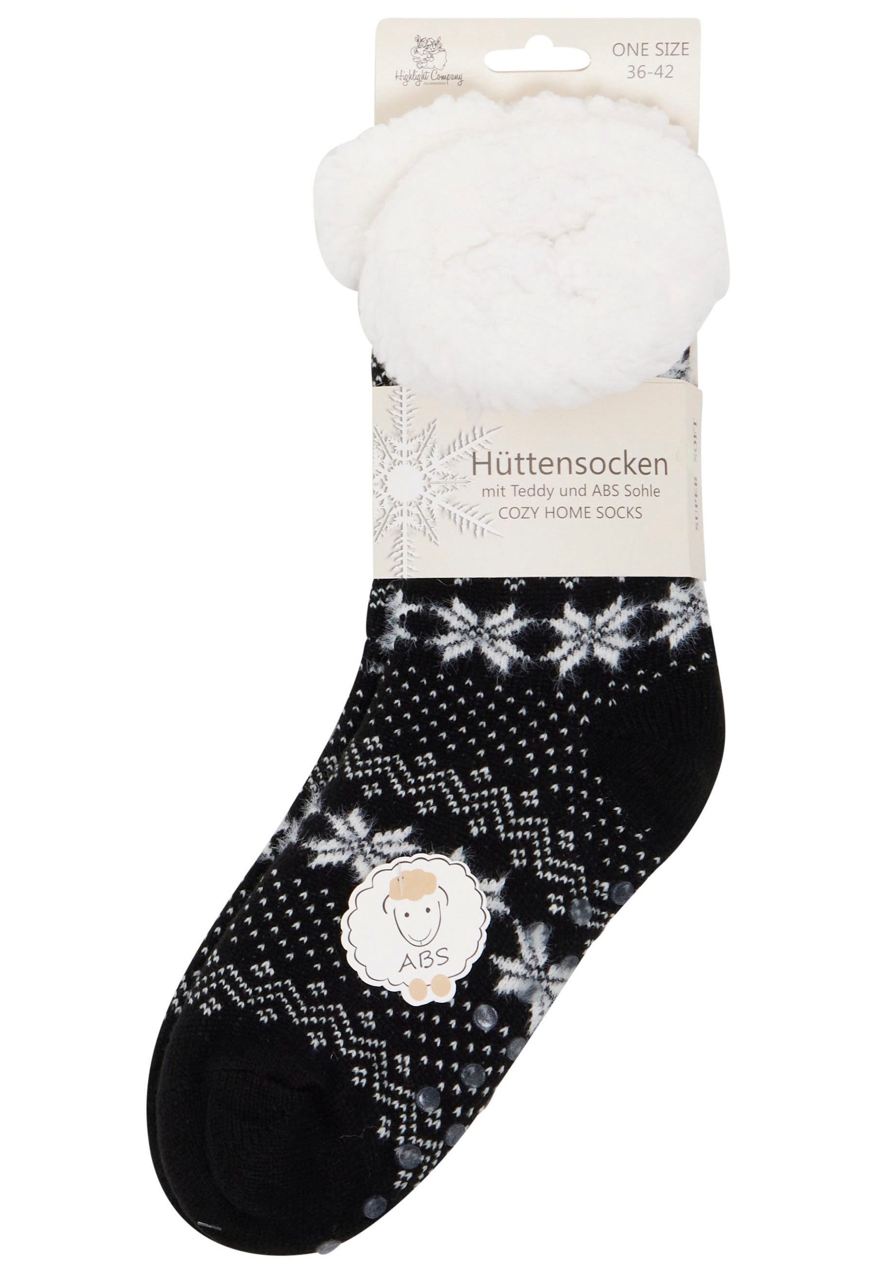 Highlight Company Kuschelsocken, (1 Paar) von Highlight Company