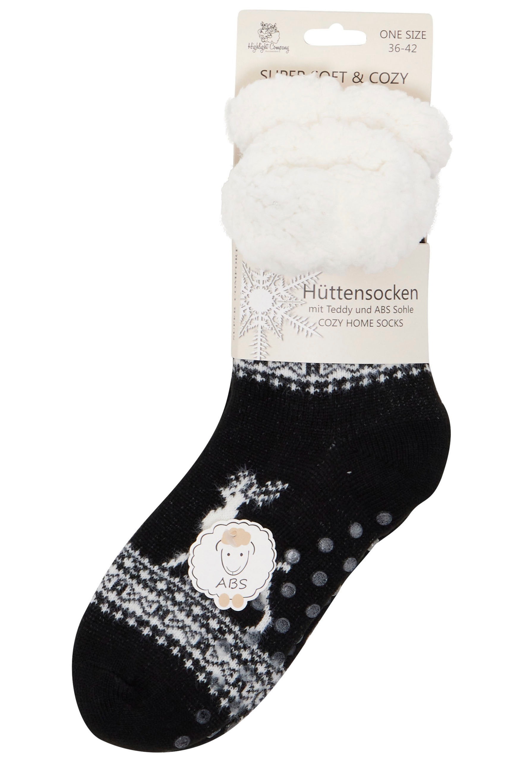 Highlight Company Kuschelsocken, (1 Paar) von Highlight Company