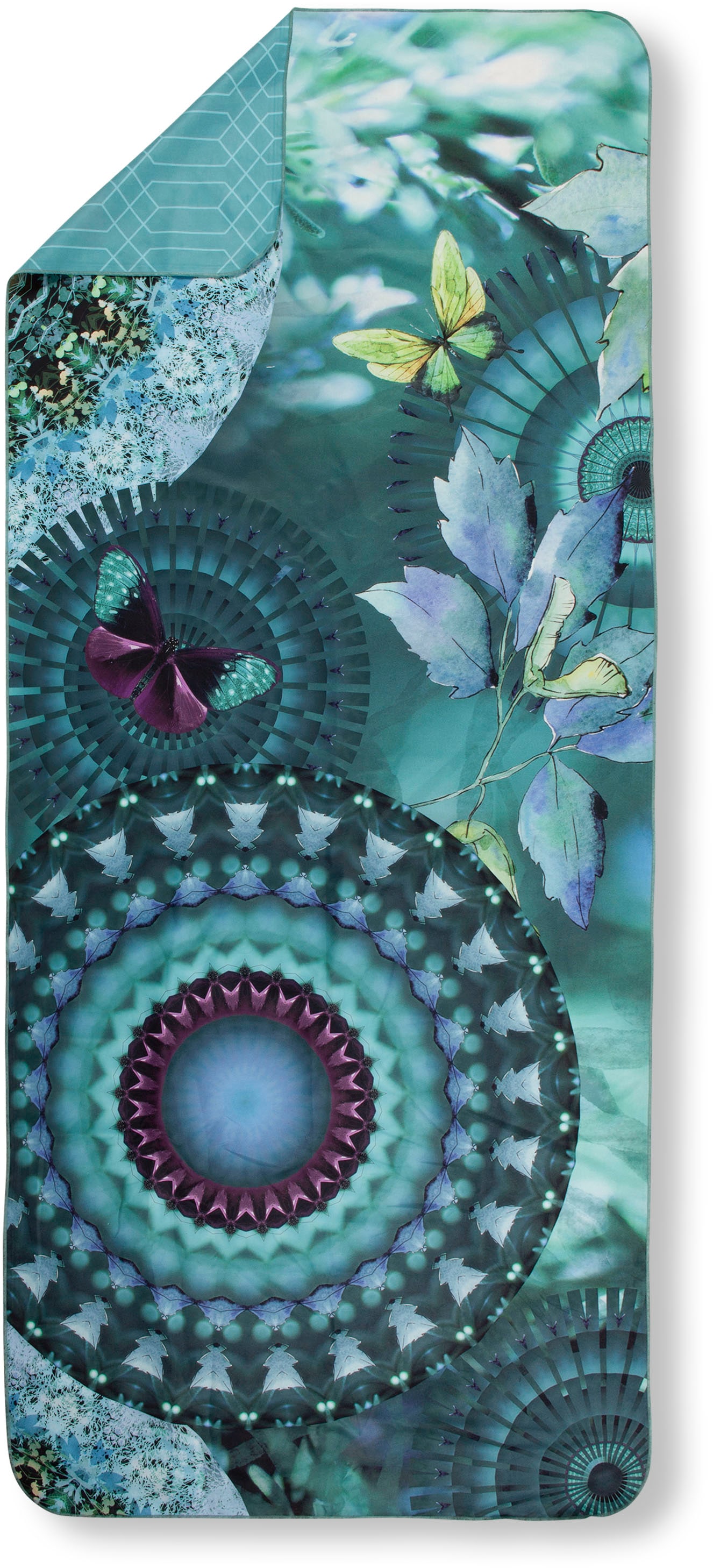 hip Reisehandtuch »Luciano«, (1 St., Strandtuch 75 x 180 cm), Mandala von Hip