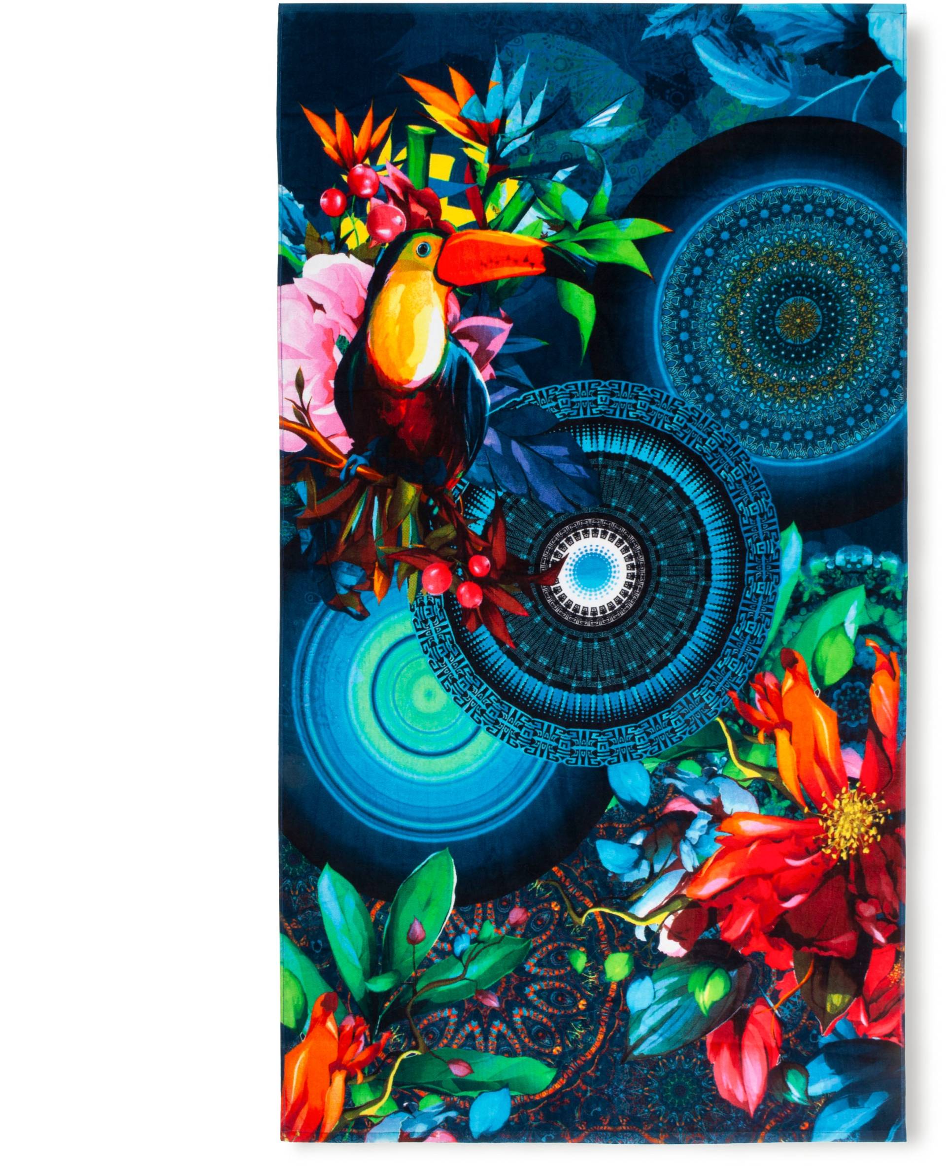 hip Strandtuch »Cailani«, (1 St., Strandtuch 100 x 180 cm), Mandala von Hip