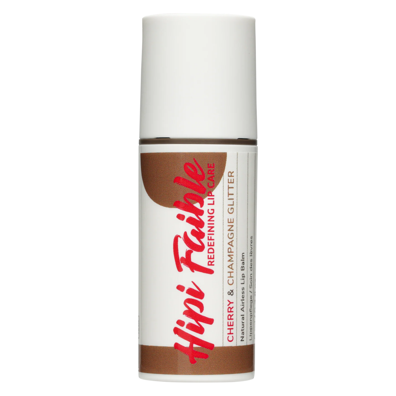 Hipi Faible - Lip Balm Tinted Cherry & Champagne Glitter von Hipi Faible