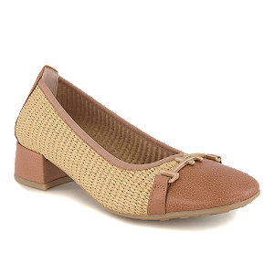 Hispanitas Oporto Damen Pumps Creme von Hispanitas