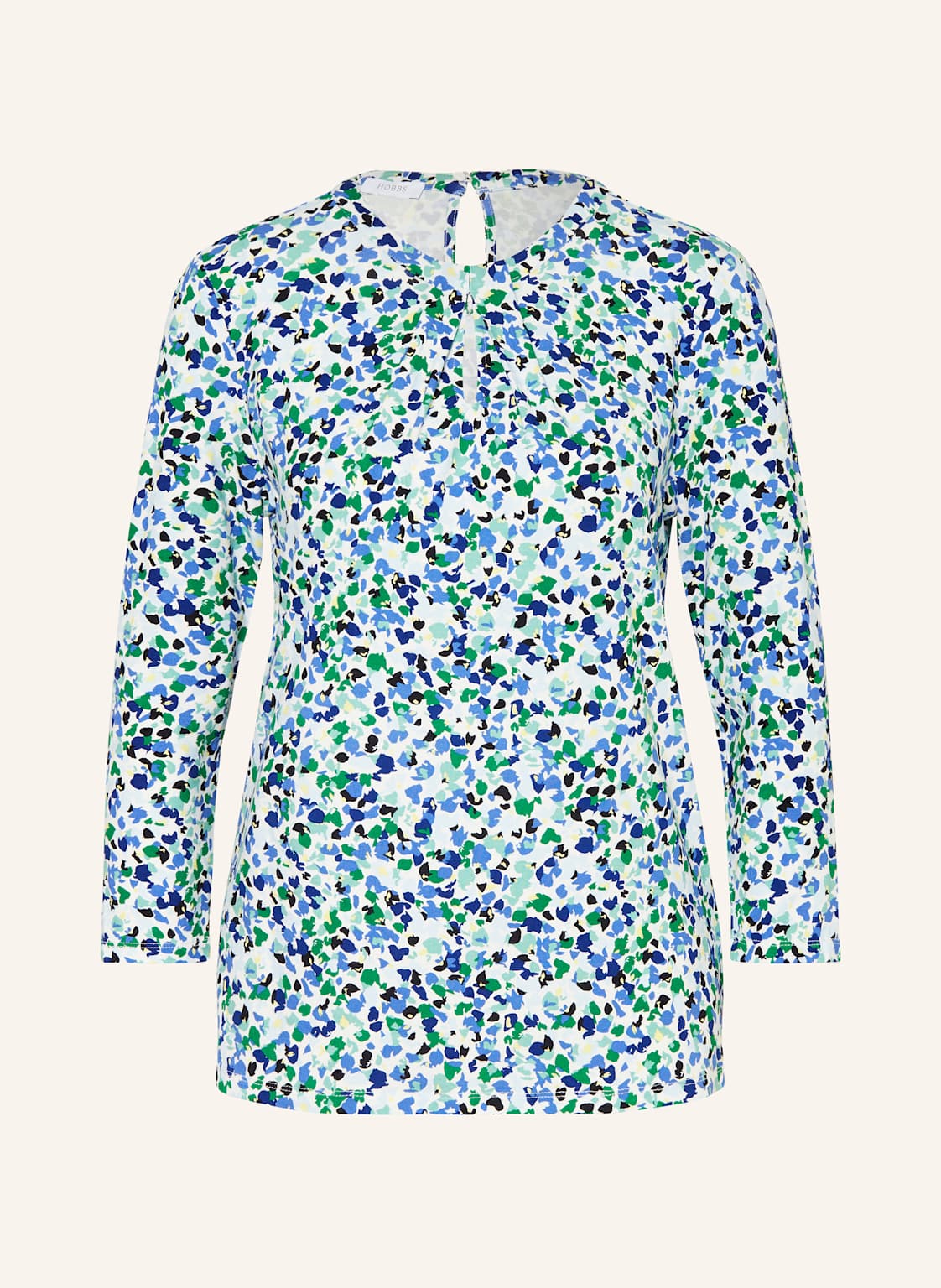 Hobbs Blusenshirt Julia Mit 3/4-Arm blau Hobbs Blusenshirt Julia Mit 3/4-Arm blau von Hobbs