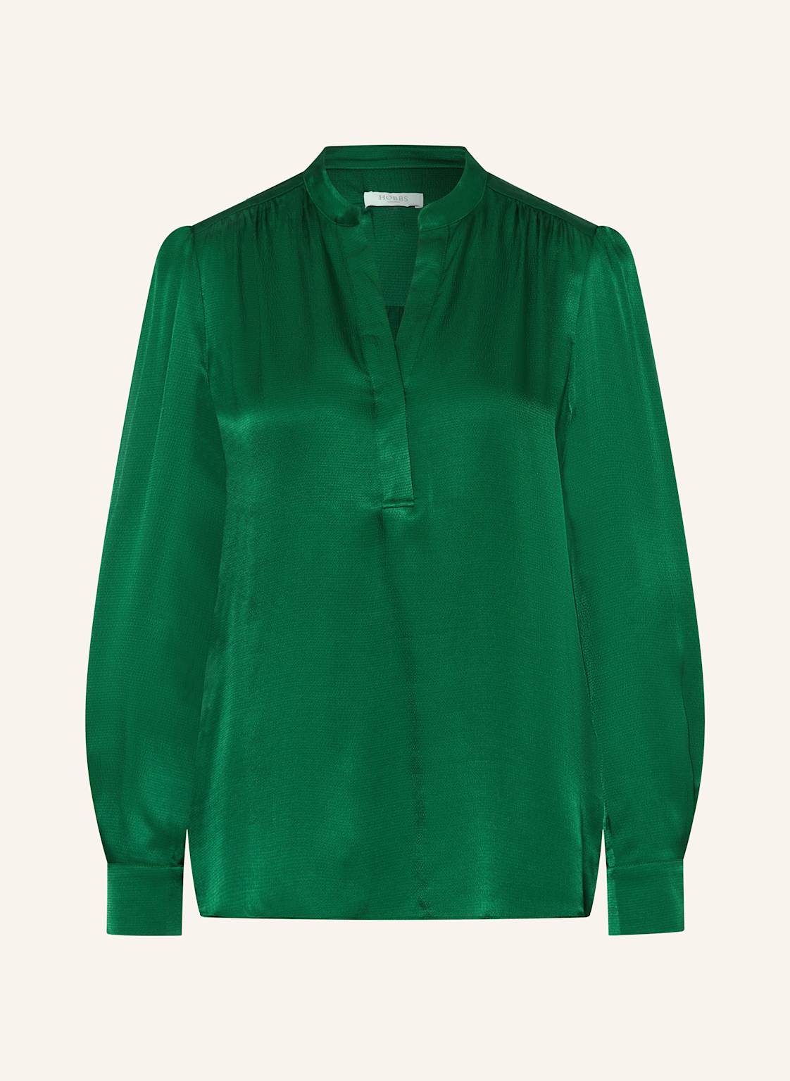 Hobbs Blusenshirt Jade Aus Satin gruen Hobbs Blusenshirt Jade Aus Satin gruen von Hobbs