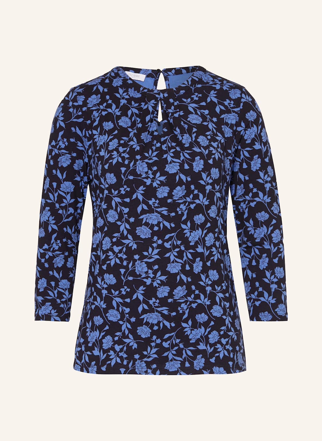Hobbs Blusenshirt Julia Mit 3/4-Arm blau Hobbs Blusenshirt Julia Mit 3/4-Arm blau von Hobbs