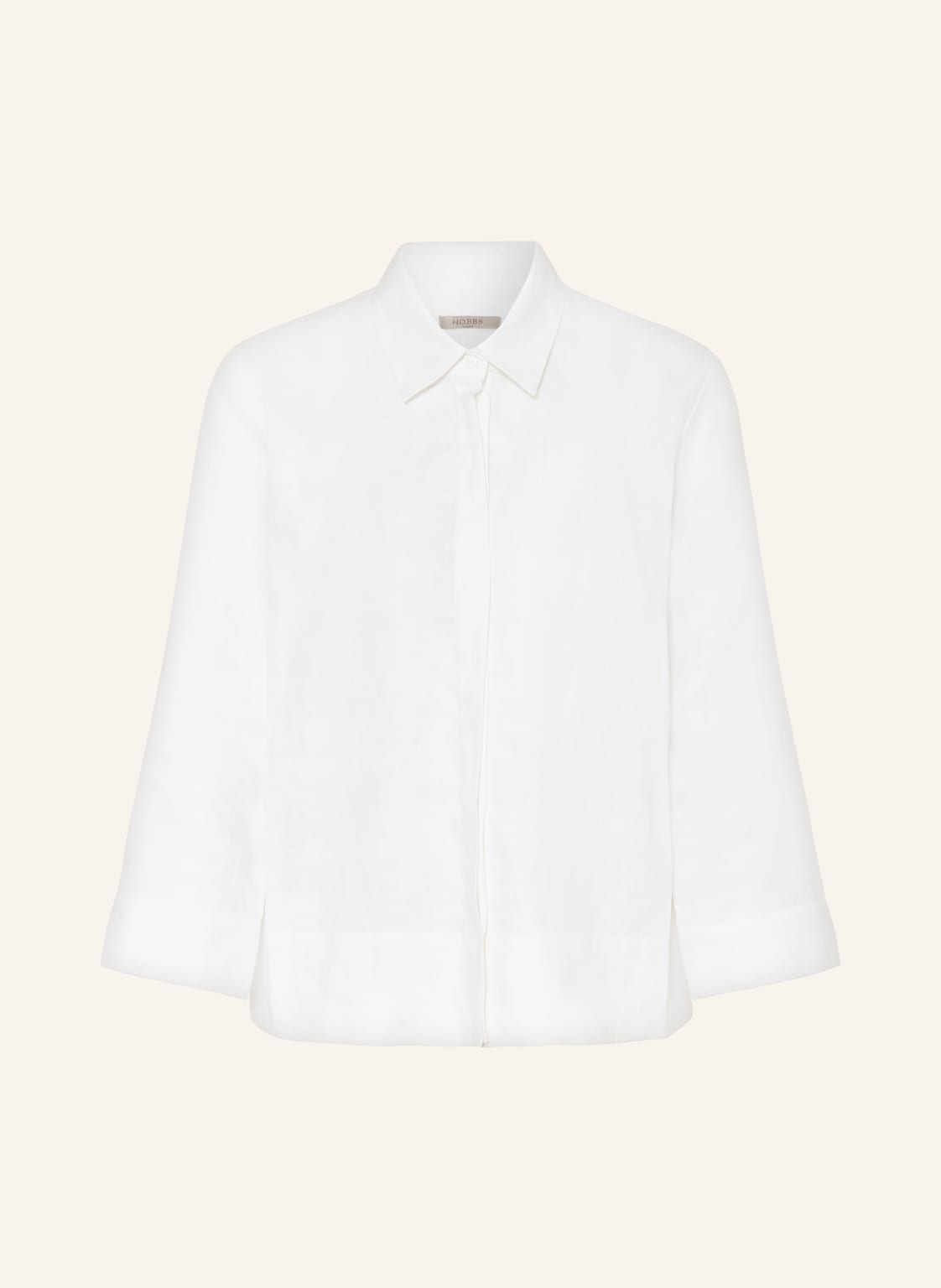 Hobbs Hemdbluse Nita Aus Leinen weiss Hobbs Hemdbluse Nita Aus Leinen weiss von Hobbs