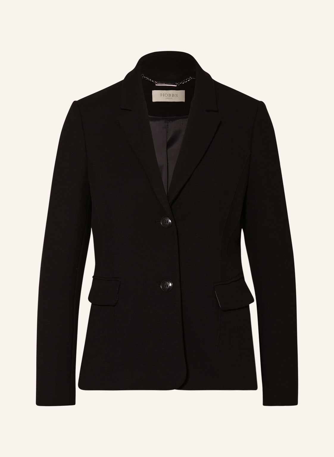 Hobbs Piqué-Blazer Charley schwarz von Hobbs