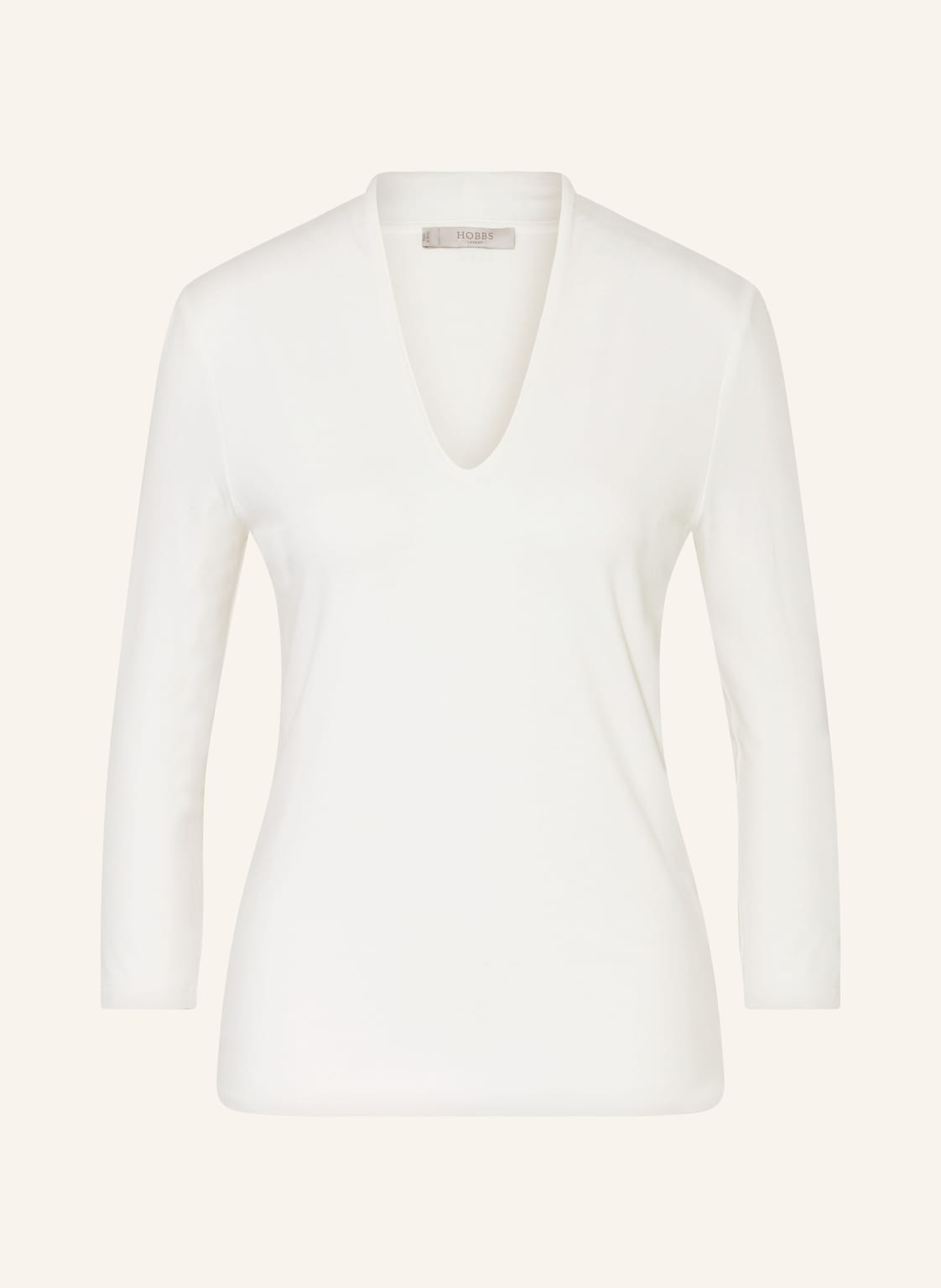 Hobbs Shirt Aimee Mit 3/4-Arm weiss von Hobbs