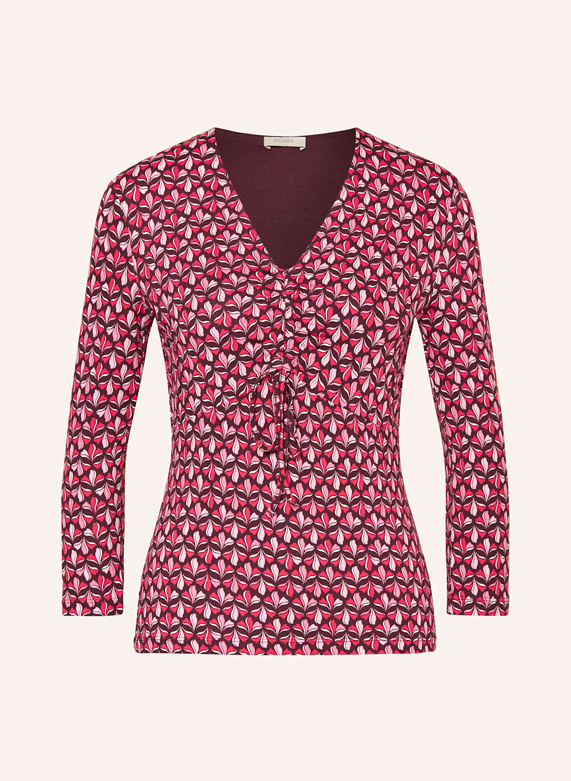 Hobbs Shirt Simmy Mit 3/4-Arm pink von Hobbs