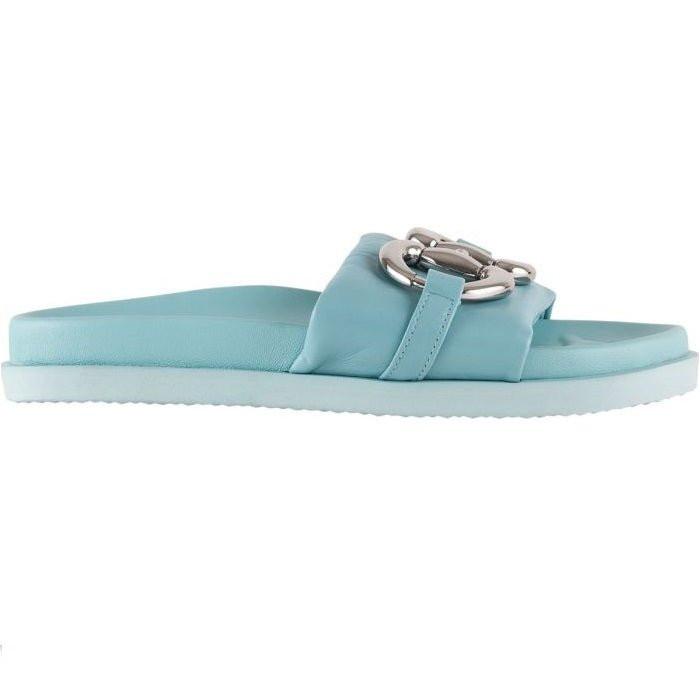 Emmy - Leder Flip Flop Damen Blau 40 von Högl