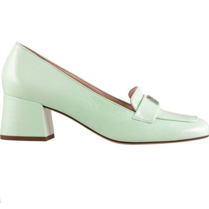 Helen - Leder Pump Damen Grün 37 von Högl