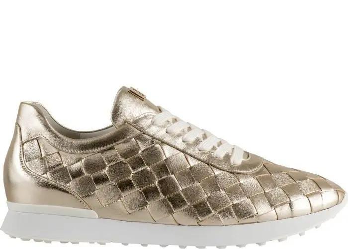 1-102341-7500 - Leder Sneaker Damen Gold 41 von Högl