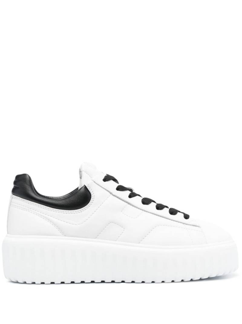 Hogan H-Stripes low-top platform sneakers - White von Hogan