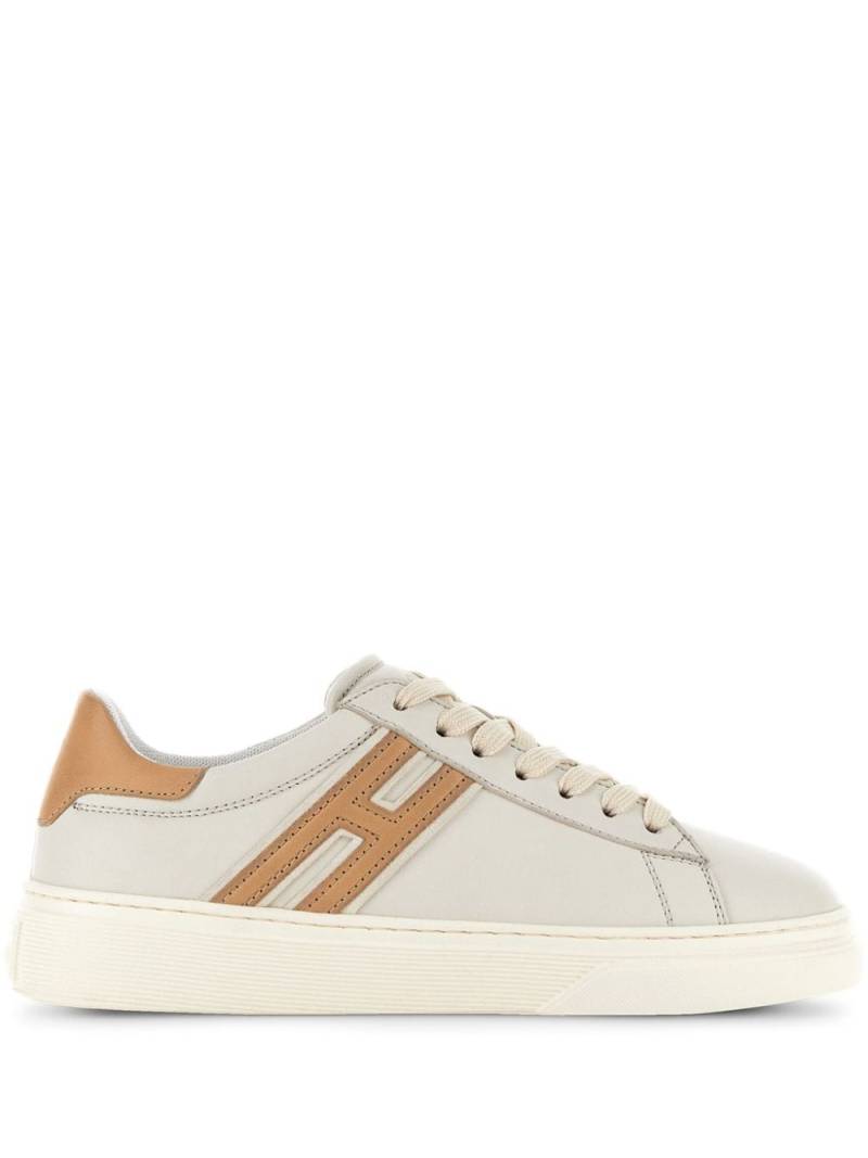 Hogan H365 leather low-top sneakers - Neutrals von Hogan