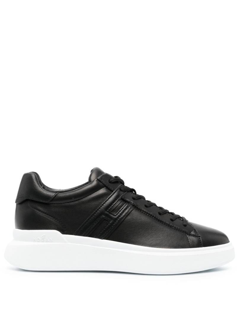 Hogan H580 leather sneakers - Black von Hogan