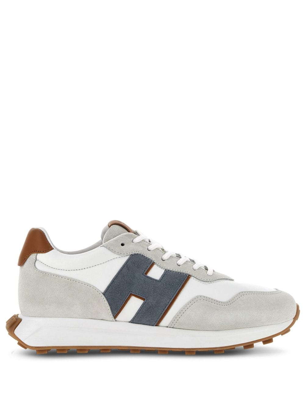 Hogan H601 lace-up suede sneakers - Grey von Hogan