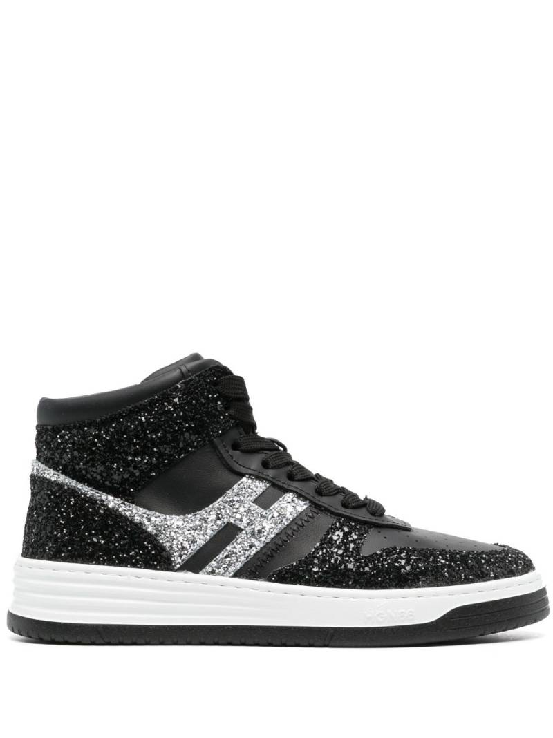 Hogan H630 Basket hi-top sneakers - Black von Hogan