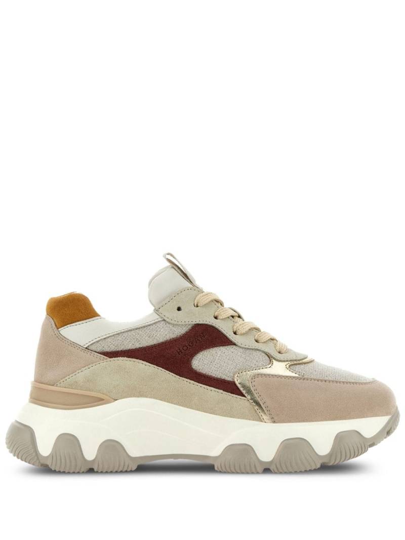 Hogan Hyperactive panelled low-top sneakers - Neutrals von Hogan