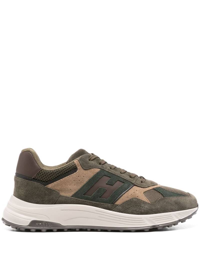 Hogan Hyperlight suede sneakers - Green von Hogan