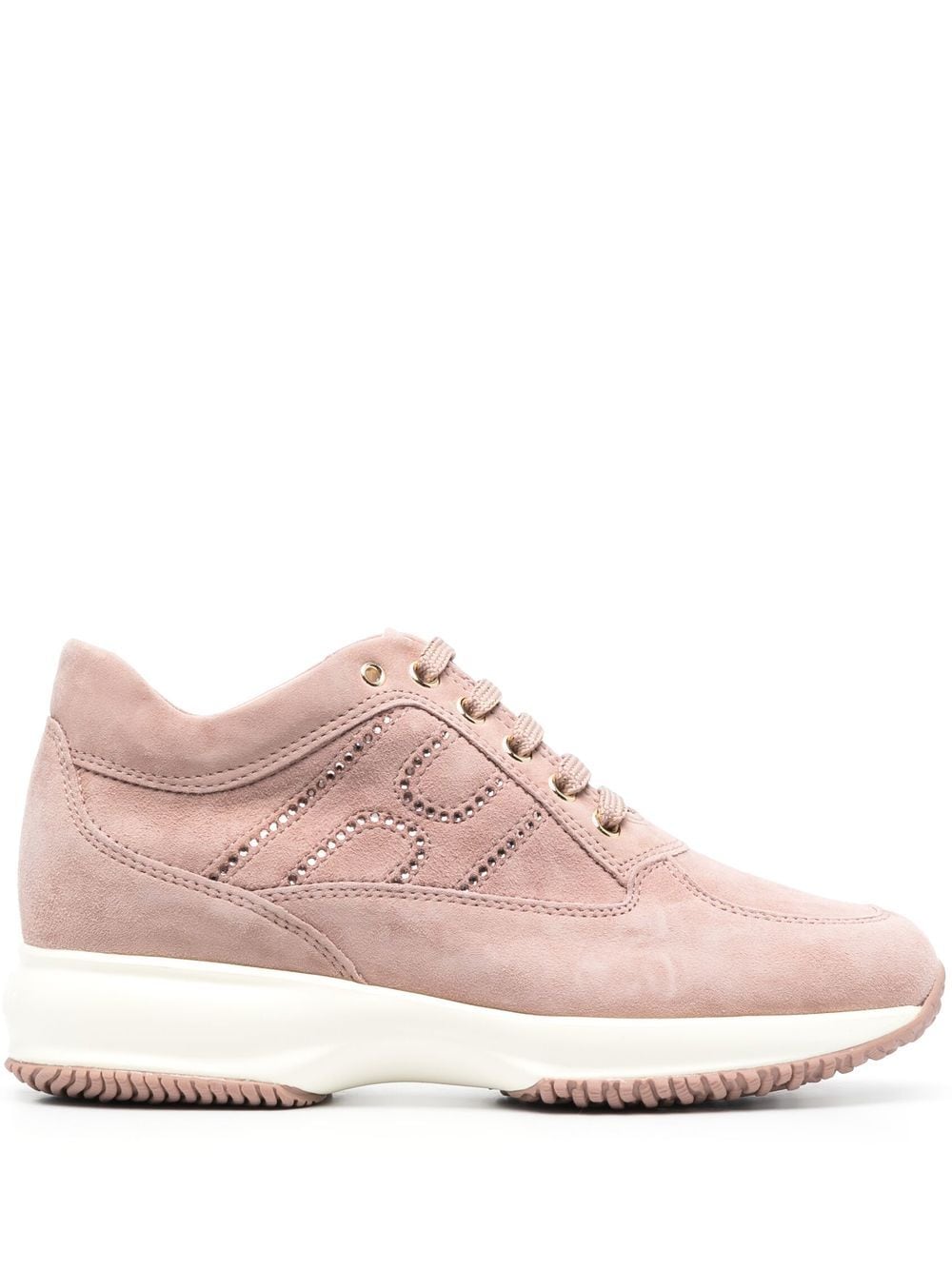 Hogan Interactive lace-up sneakers - Pink von Hogan