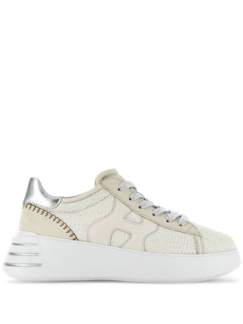 Hogan Rebel logo-appliqué sneakers - White von Hogan