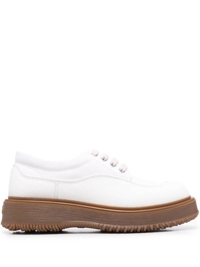 Hogan Untraditional chunky sole brogues - White von Hogan