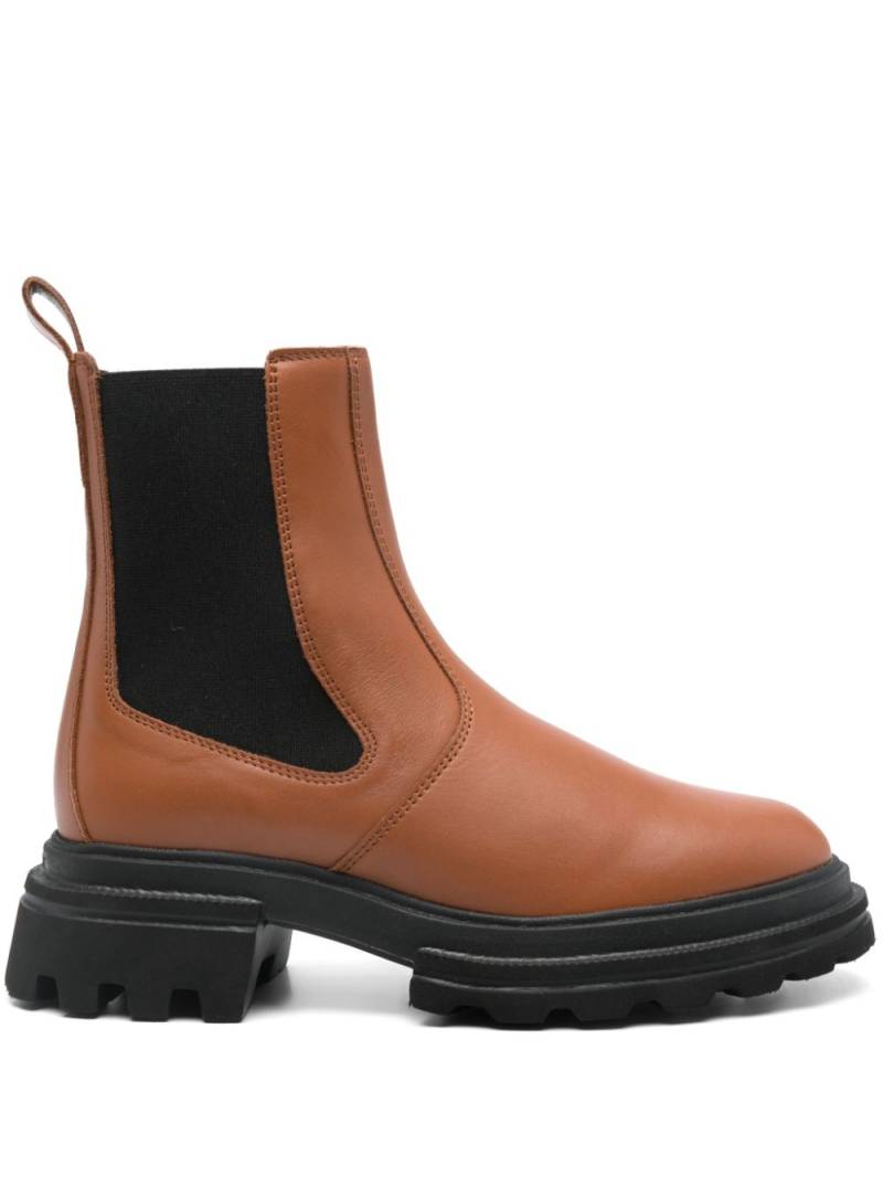 Hogan leather Chelsea boots - Brown von Hogan