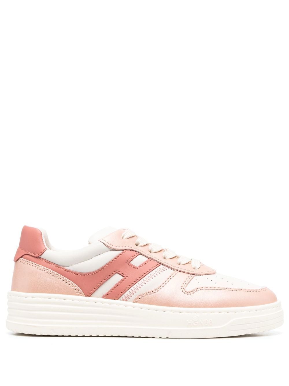 Hogan leather low-top sneakers - Pink von Hogan