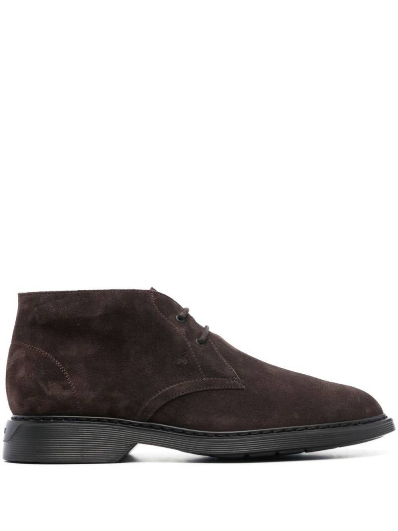 Hogan suede desert boots - Brown von Hogan