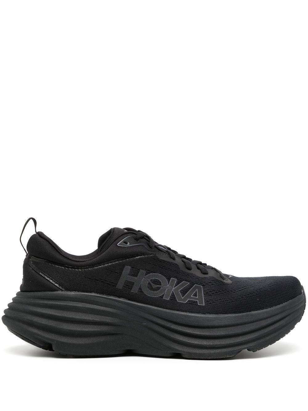 HOKA logo-patch low-top sneakers - Black von HOKA