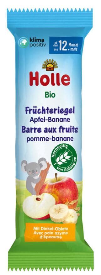 Bio Früchteriegel Apfel-banane (25g) Unisex  ONE SIZE von Holle