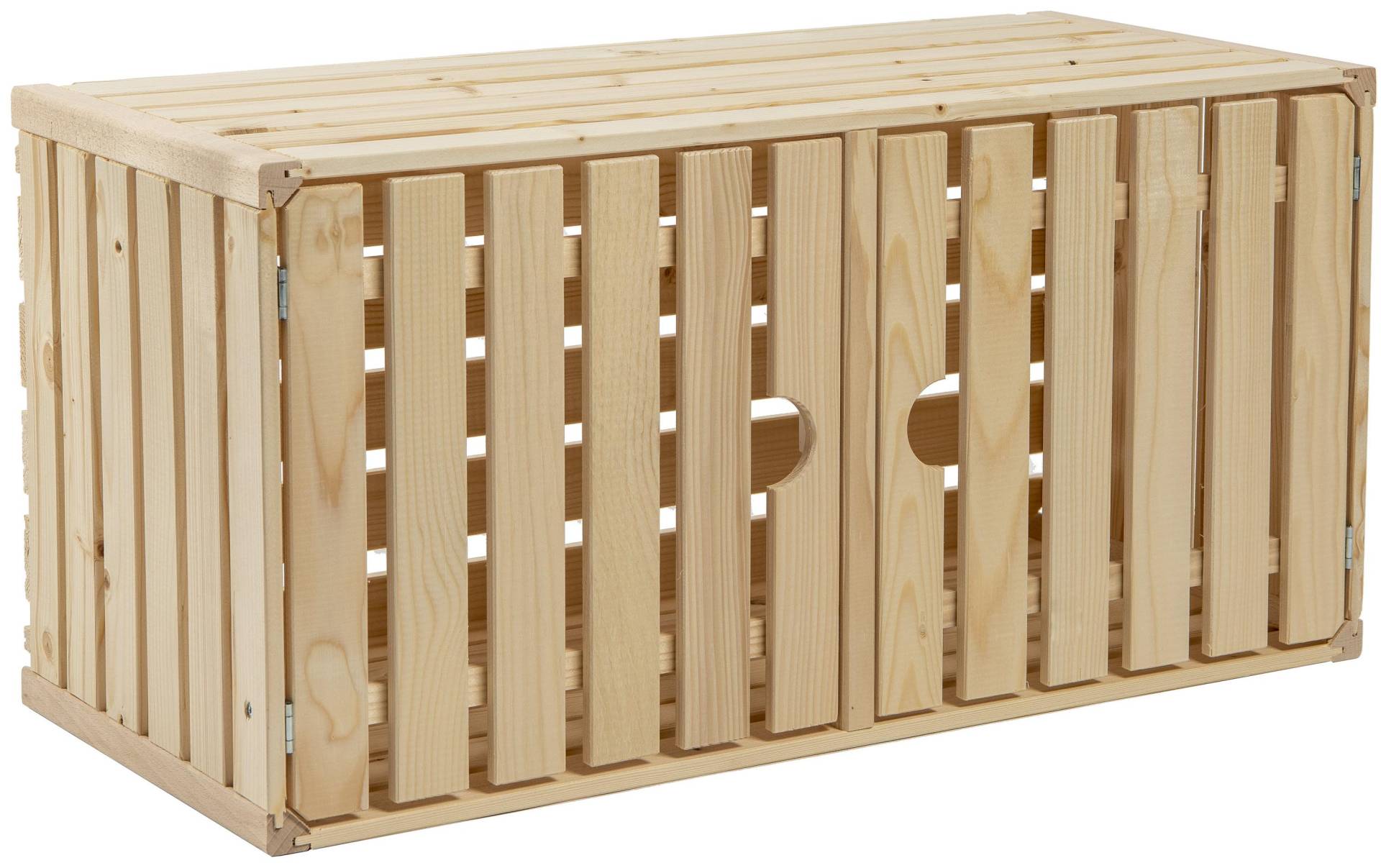 Holz Zollhaus Regal »Holzharasse A 70 x 35 cm, mit Tür schweizer Holz« Holz Zollhaus Regal »Holzharasse A 70 x 35 cm, mit Tür schweizer Holz« von Holz Zollhaus